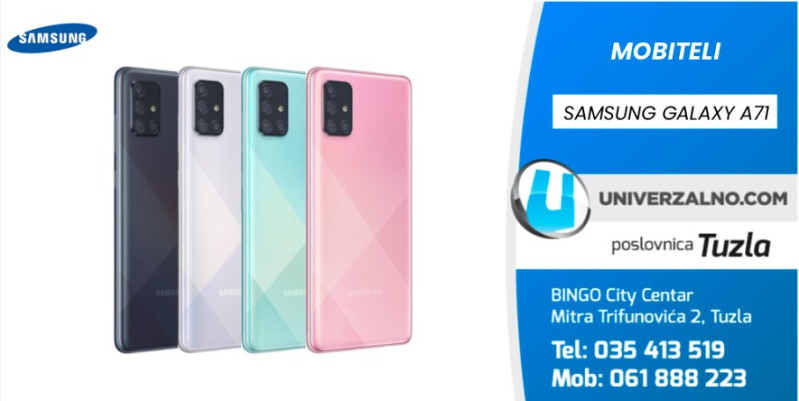 SAMSUNG Galaxy A71 8/128 Mobiteli