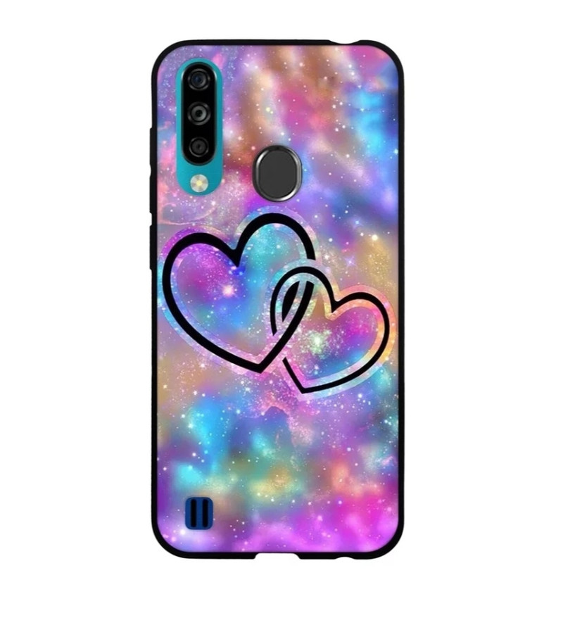 MojieRy - Custodia a portafoglio per ZTE BLADE A7 2020 con foro per stampa delle dita, in pelle sintetica di alta qualità, 2 scomparti per schede, portatile, rosso