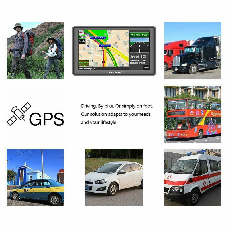 GPS NAVIGACIJA IGO PRIMO - 7" AWESAFE, KW, 2020 MAPE