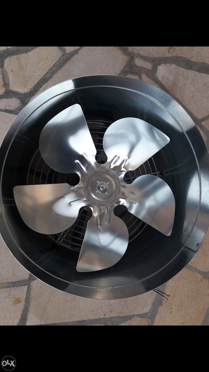 Ventilator za dimnjak kamin odzak pekaru paru dim cijev