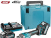 XGT MAKITA 40V AKU UGAONA BRUSILICA 125MM GA008GM201