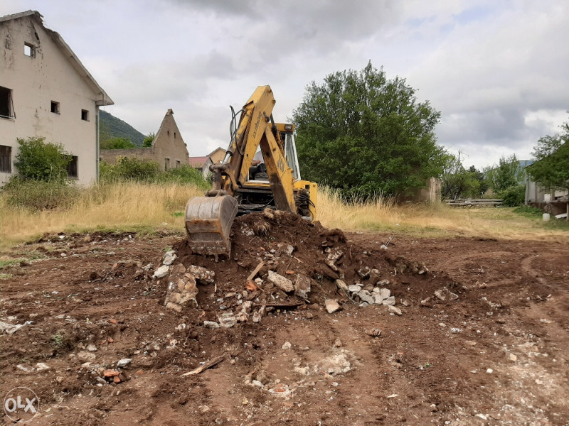 Bager jcb 3d skip kombinirka