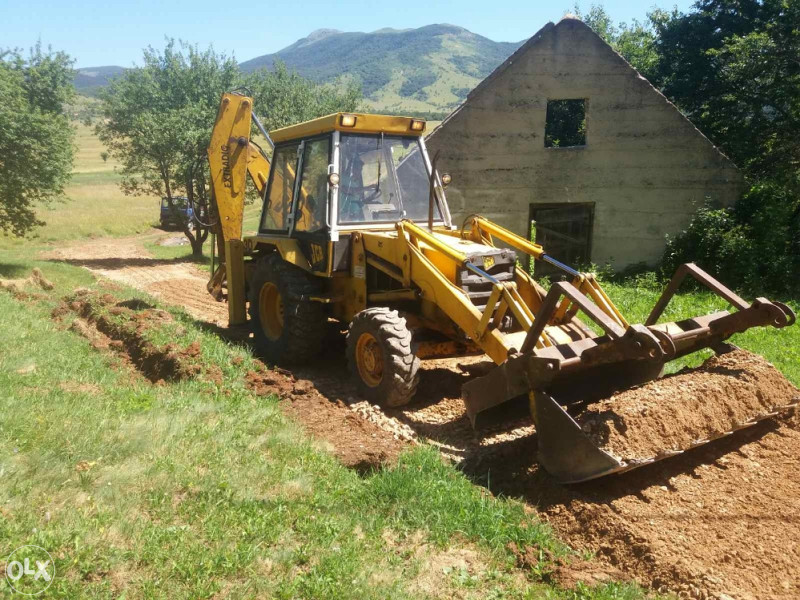 Bager jcb 3d skip kombinirka