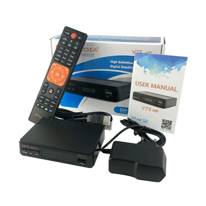 DVB S2 besplatni programi satelitski wifi tv lcd V7S HD