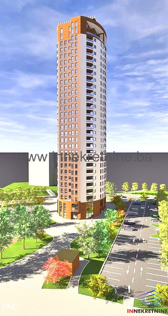 "Tuzla Tower" - Dvosoban stan 39,14 m2, Stupine, Tuzla