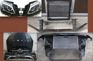 Mercedes GLE dijelovi branik hauba far prsa