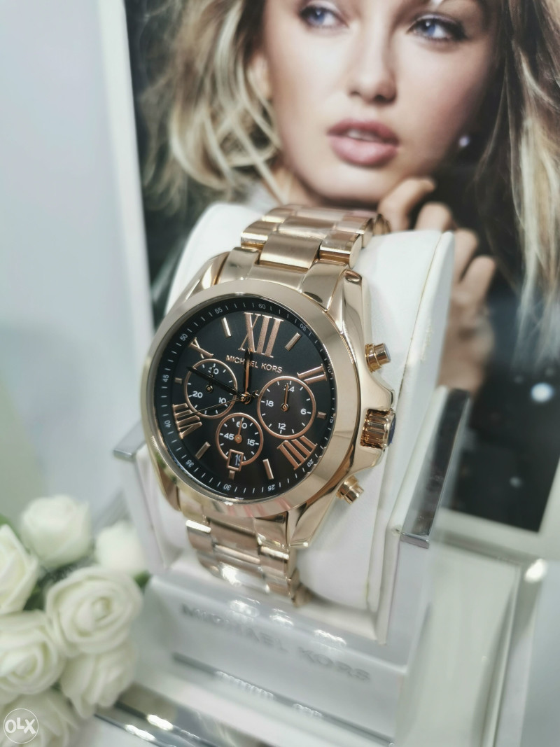 Michael Kors Zenski Sat MK5854 - Bradshaw Tone Black