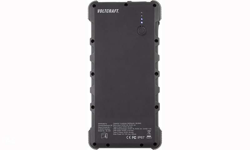 1662034 Solarni Powerbank VOLTCRAFT SL-240 24000 mAh