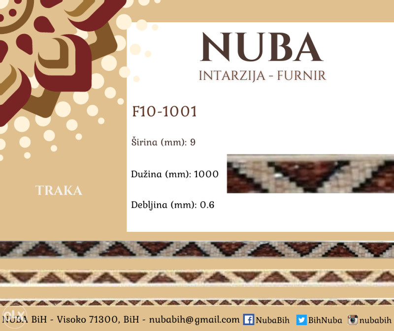 Intarzija Furnir