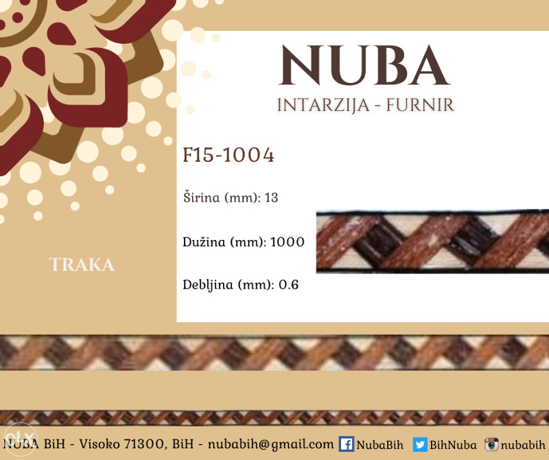 Intarzija Furnir