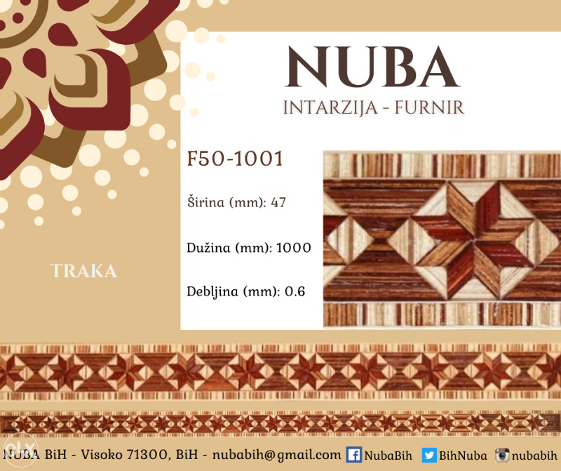Intarzija Furnir