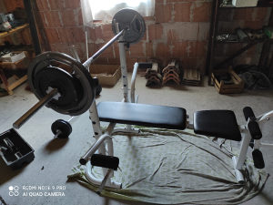 Bench Klupa + Sipka i Tegovi