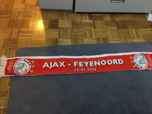 Original Šal navijački sa utakmice Ajax Feyenoord