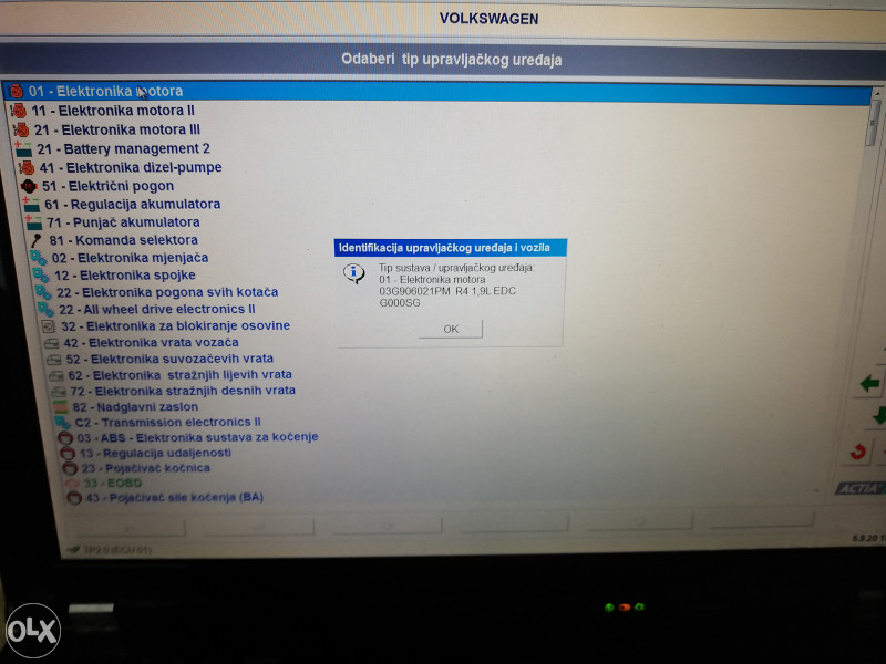 Autodijagnostika MultiDiag Actia atal
