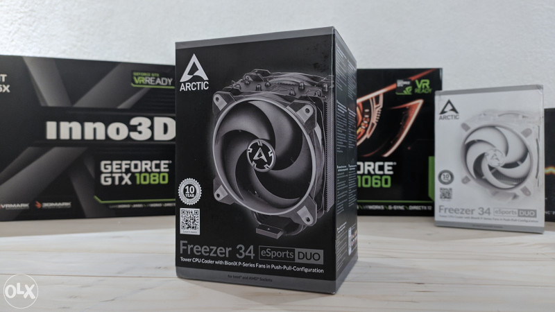 Arctic Cooling Freezer 34 eSports Duo Crni/Black