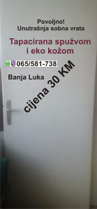 Vrata sobna (tapacirana) - Banja Luka 065/581-738