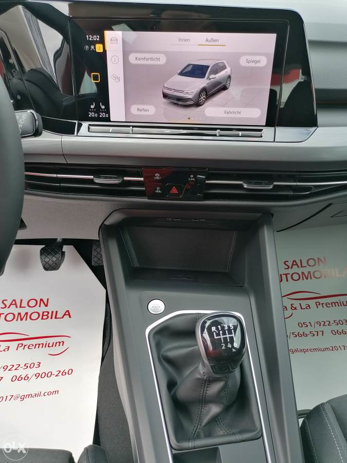 VW GOLF 8 2.0 TDI STYLE 85KW 2020G.!!!NOVO!!!