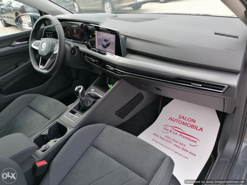 VW GOLF 8 2.0 TDI STYLE 85KW 2020G.!!!NOVO!!!
