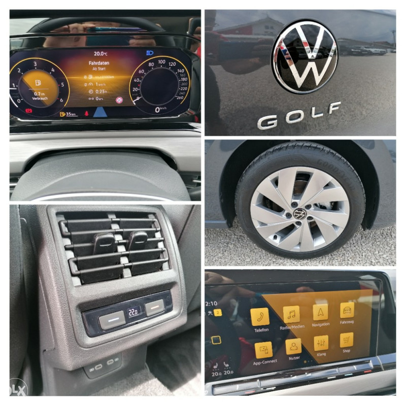 VW GOLF 8 2.0 TDI STYLE 85KW 2020G.!!!NOVO!!!
