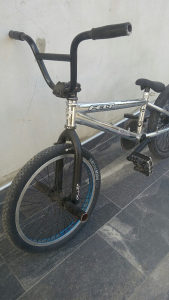 Felt ethic bmx slope dirt stunt