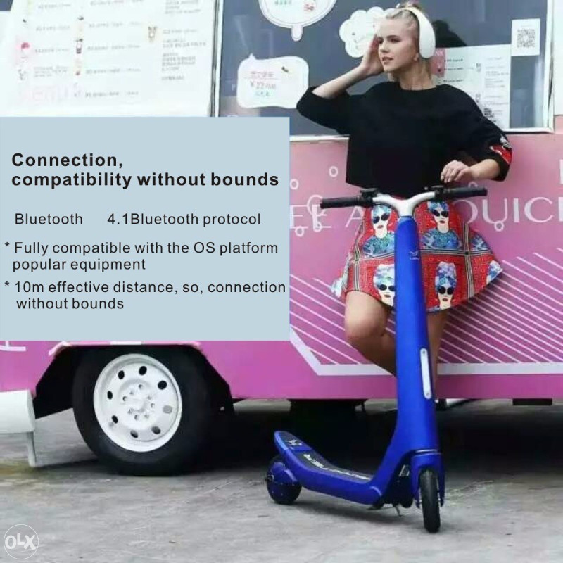 "LEHE L1" električni romobil, bluetooth zvučnik