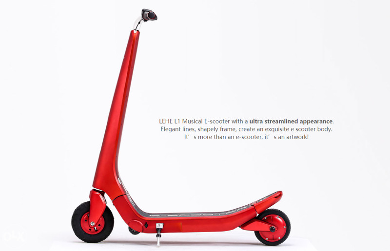"LEHE L1" električni romobil, bluetooth zvučnik