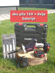 TESTERA UBODNA PILA 16V SA DVIJE BATERIJE MAKUTE