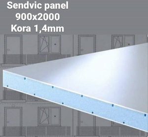 PVC ravni paneli 900x2000