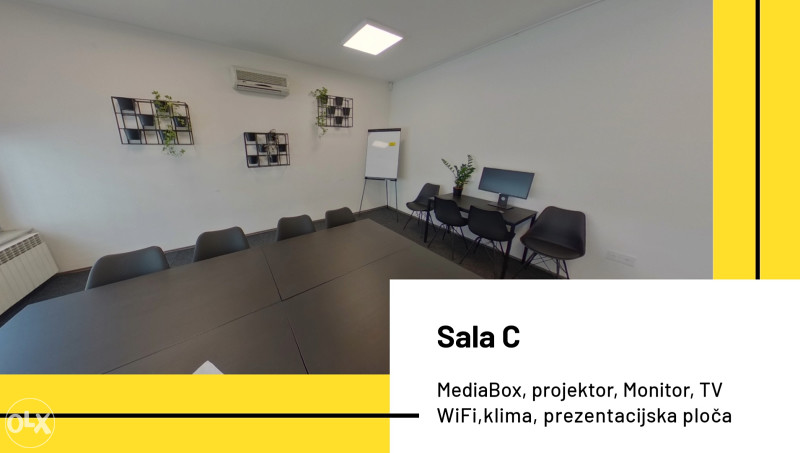 500687 Sale za sastanke prezentacije iznajmljivanje