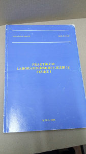 Praktikum laboratorijskih vježbi iz fizike 1 ,popunjen