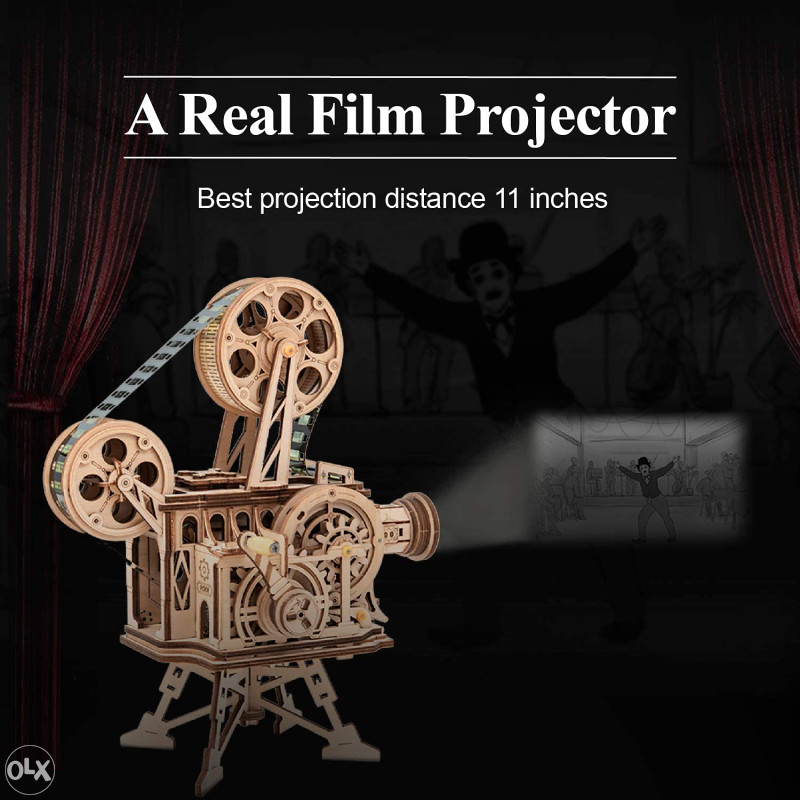 ROKR LK601 Vintage Movie Projector Kickstarter maketa