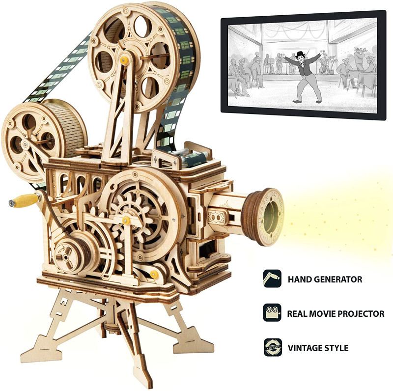 ROKR LK601 Vintage Movie Projector Kickstarter maketa