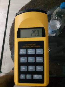 Ultrasonic distance measurer