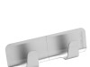 Kukice inox 8cm samoljepljiva 61282 FACKELMANN
