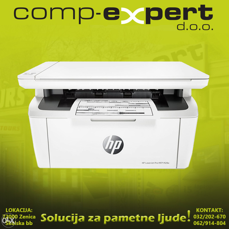 MF printer HP LaserJet Pro M28a W2G54A toner CF244A Printeri OLX.ba