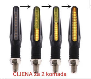 Led zmigavci za motor skuter Setajuci pulsirajuci