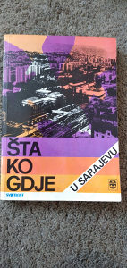 Knjiga sta, ko, gdje u Sarajevu Sarajevo jugoslavija