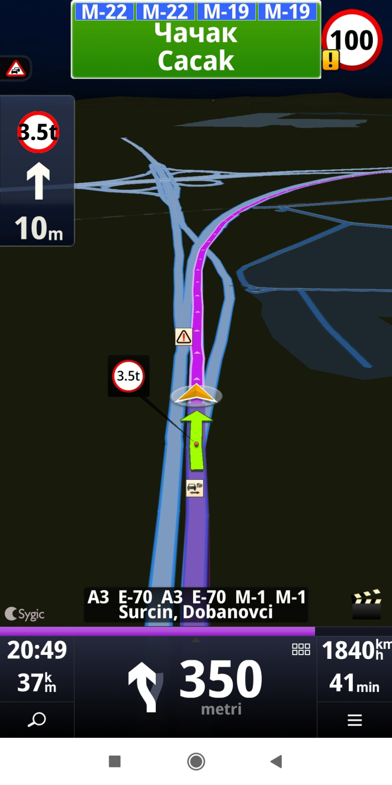Sygic Truck Android I Wince