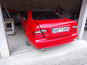 Gepek Mercedes CLK
