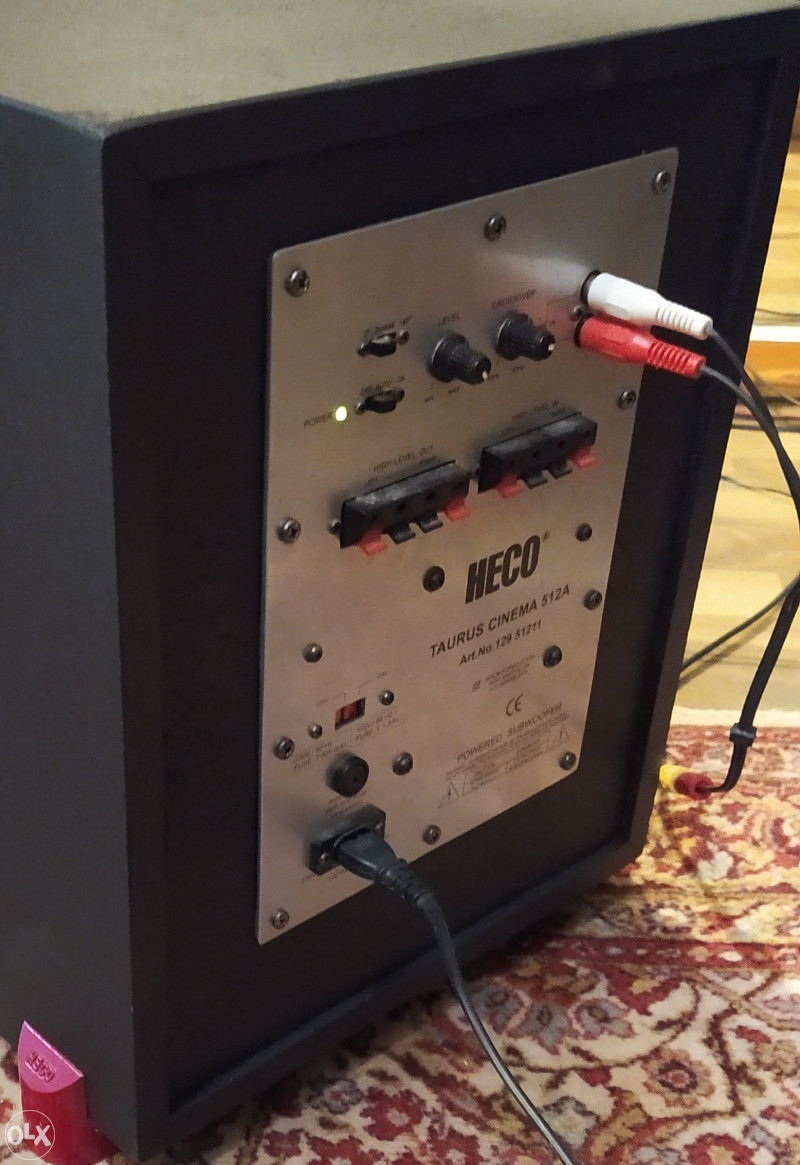 Heco Taurus Cinema 512 A subwoofer