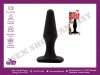 Butt Plug Black Mont 9.5cm x 3.9cm | Sex Shop Fantasy