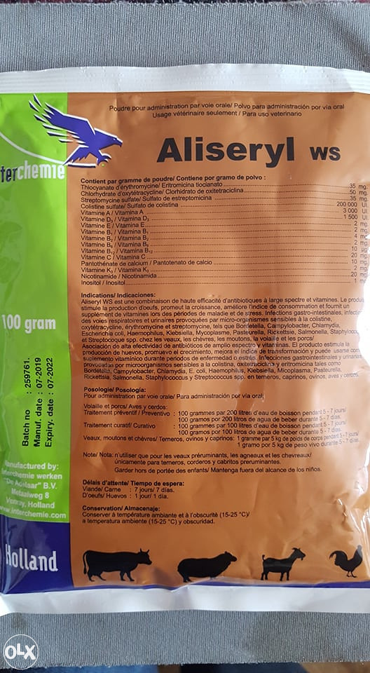 Aliseryl WS Antibiotik za ptice i perad