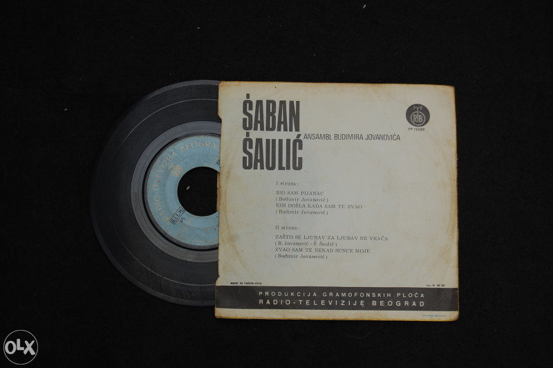 Šaban Šaulić / Bio sam pijanac (Singlica)