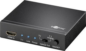 Audio extractor Goobay  4K2K 7.1