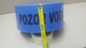 Traka upozorenja POZOR VODA