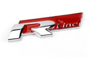 NOVO Originalni metalni R line logo