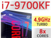 Intel i7 9700KF 3.6-4.9GHz, Unlocked