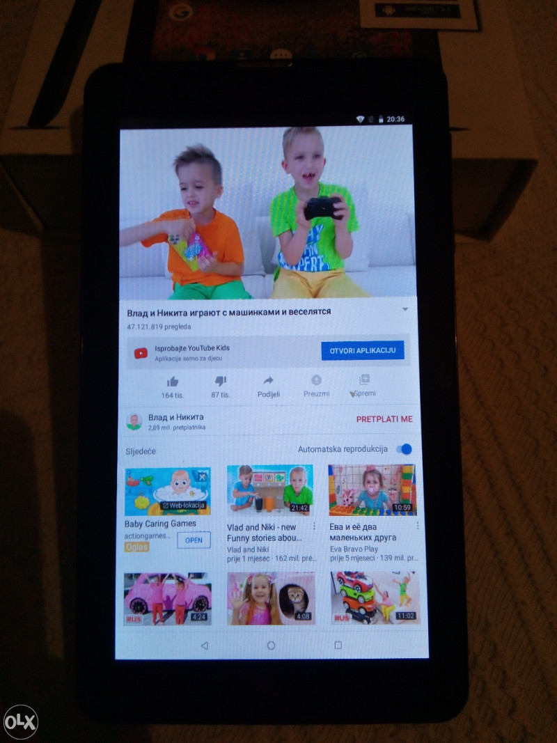 Tablet Odys 7 3G Dual SIM Android 8.1