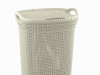 Korpa za veš bijeli Knit 3676-X64 CURVER