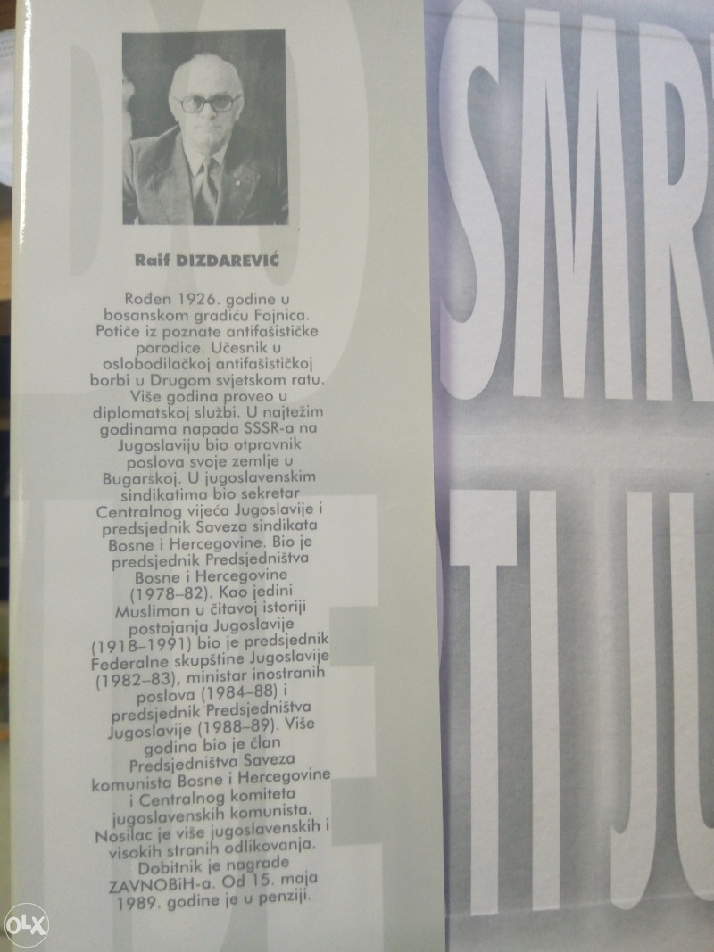 Od smrti Tita do smrti Jugoslavije - Raif Dizdarevic
